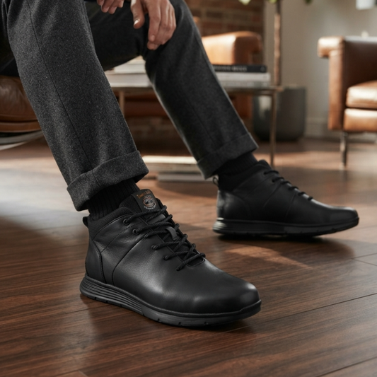 Chaussures homme en cuir véritable