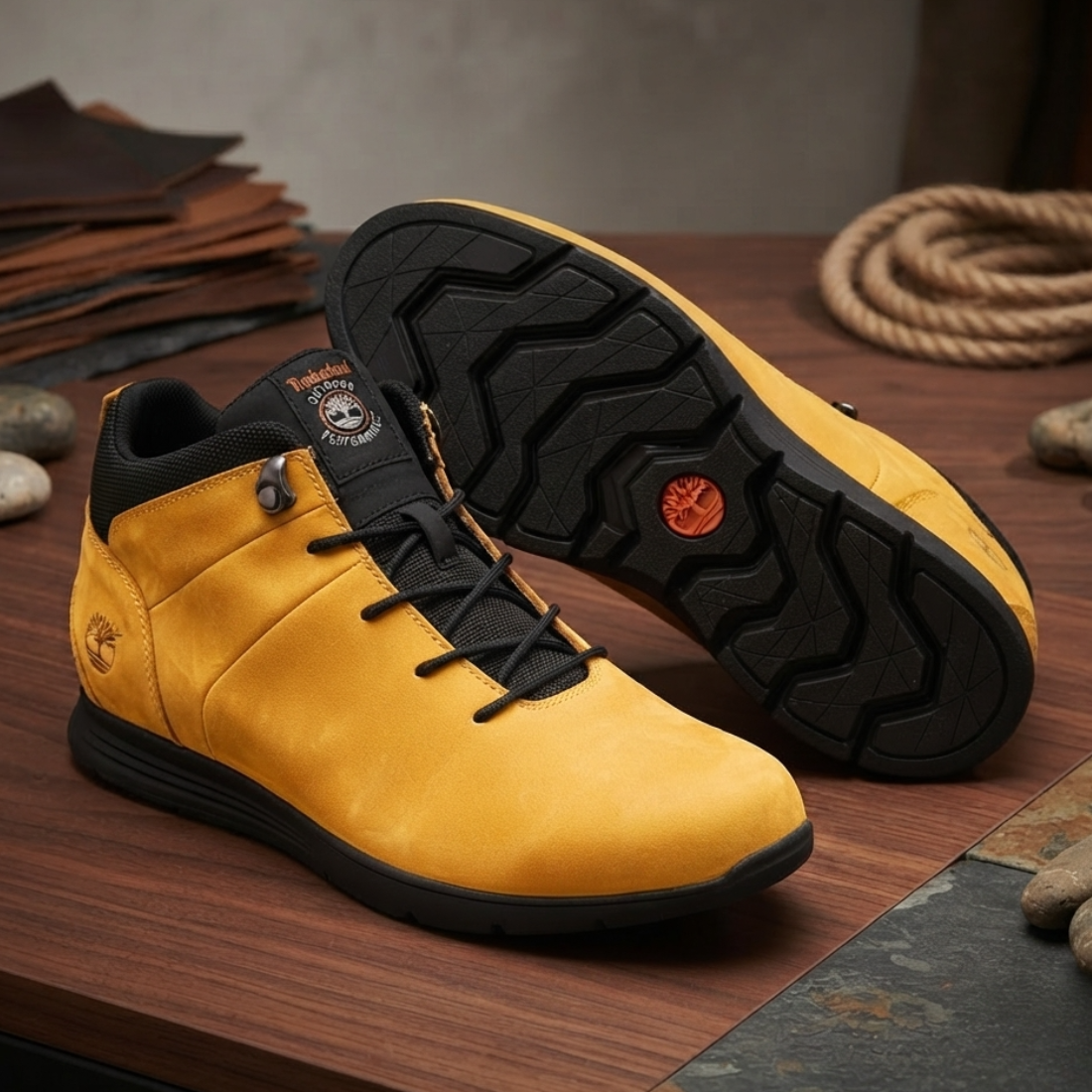 TEMBERLAND Moutarde-Noir-Marron